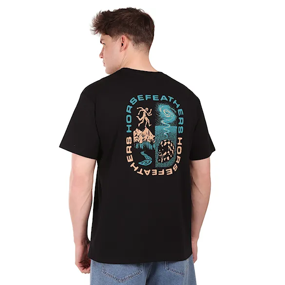 T-shirt Horsefeathers Instinct black 2026 - 1