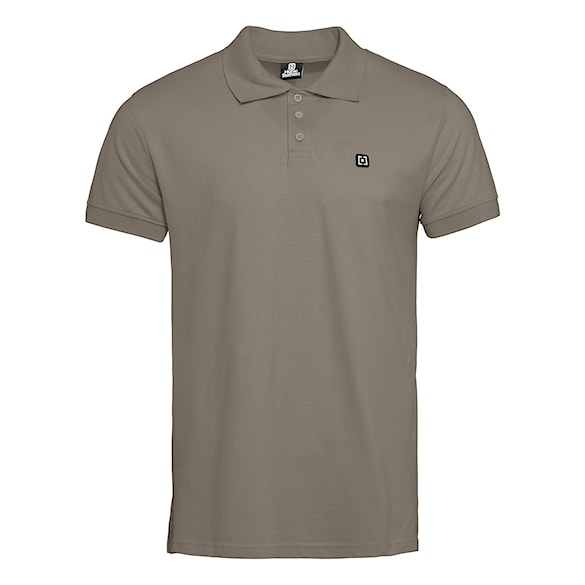 Tričko Horsefeathers Kato Polo taupe 2025 - 1