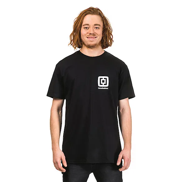 Tričko Horsefeathers Mini Logo black 2026 - 1