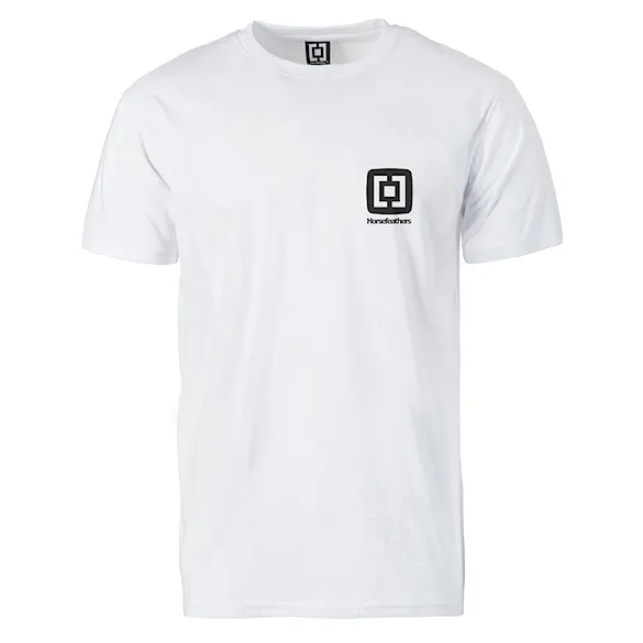 Tričko Horsefeathers Mini Logo white 2026 - 1