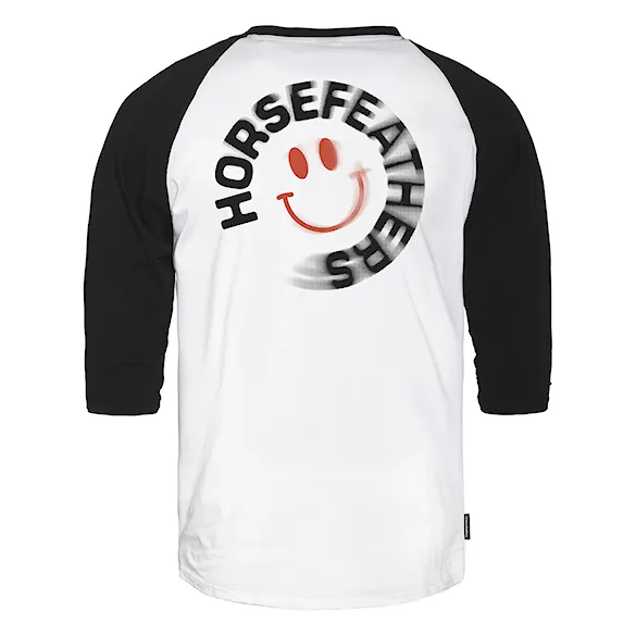Koszulka Horsefeathers Mocker Raglan white 2026 - 3