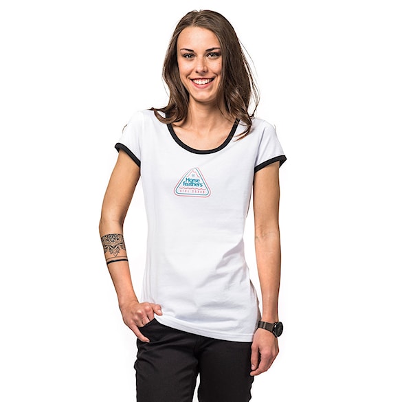 Tričko Horsefeathers Nada white 2019 - 1