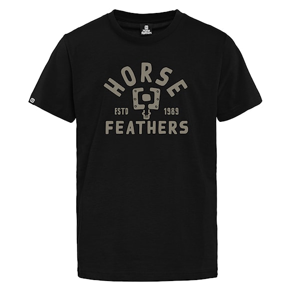 Koszulka Horsefeathers Pedal Youth black 2026 - 2