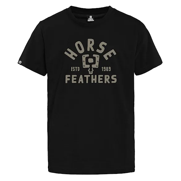 Koszulka Horsefeathers Pedal Youth black 2026 - 2