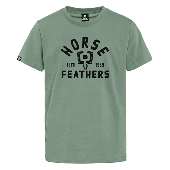 Koszulka Horsefeathers Pedal Youth iceberg green 2026 - 2