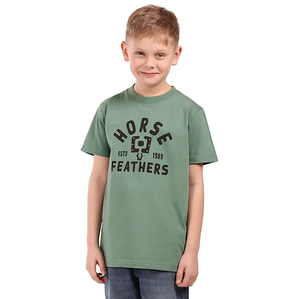 Koszulka Horsefeathers Pedal Youth iceberg green 2026 - 1