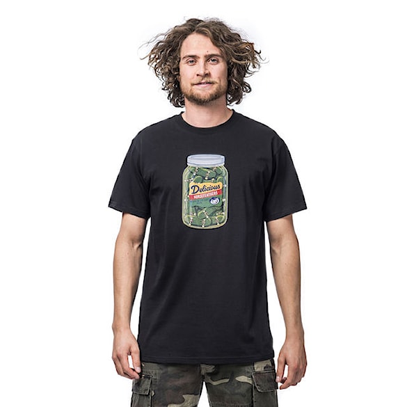 Koszulka Horsefeathers Pickles black 2020 - 1