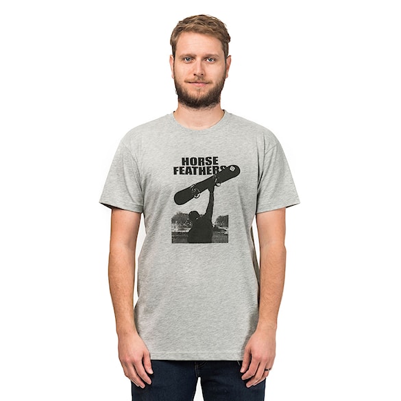 Tričko Horsefeathers Rocky ash 2019 - 1