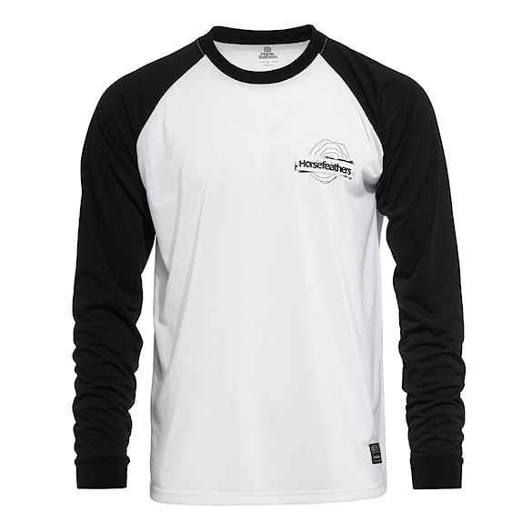T-shirt Horsefeathers Shank LS white 2025 - 2