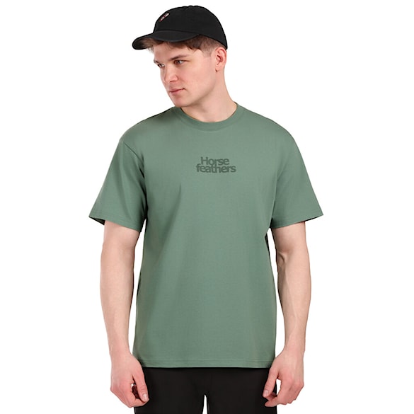 Koszulka Horsefeathers Strict iceberg green 2026 - 2