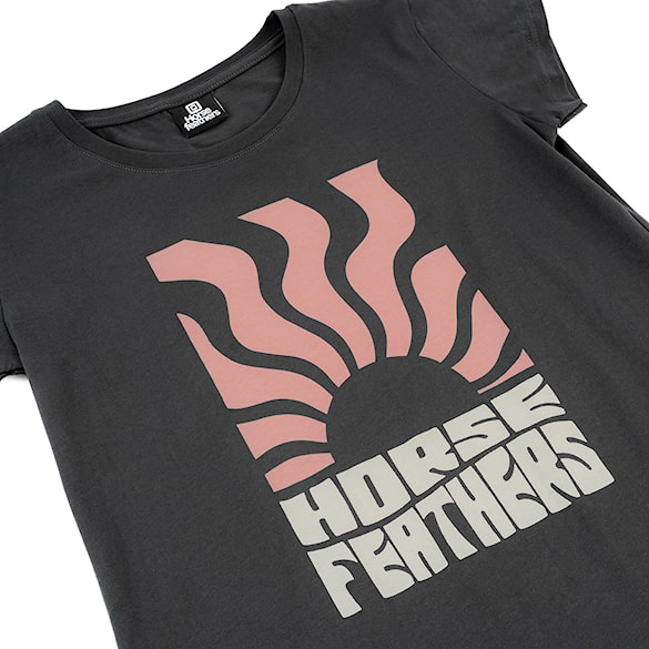 Koszulka Horsefeathers Viveca Youth gray 2024 - 3