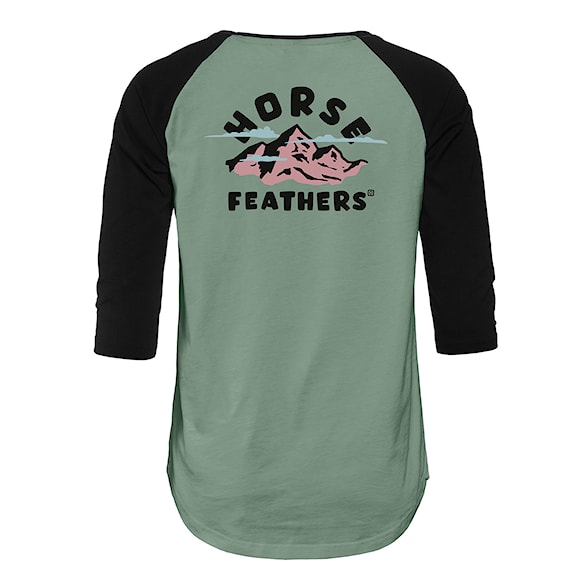 Tričko Horsefeathers Wylda iceberg green 2026 - 4