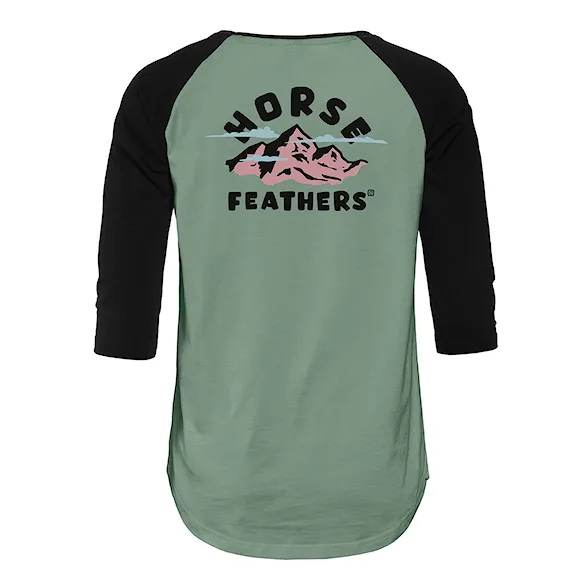 Tričko Horsefeathers Wylda iceberg green 2026 - 4