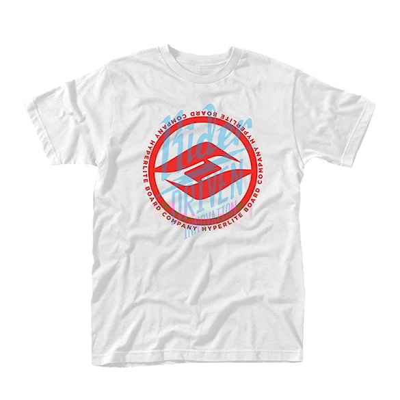 Tričko Hyperlite Driven white 2014 - 1