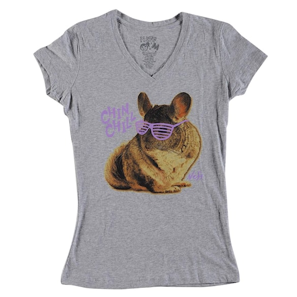 Tričko Neff Chinchill grey heather 2013 - 1