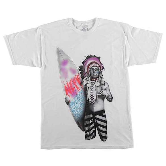 Tričko Neff Surf Chief white 2013 - 1