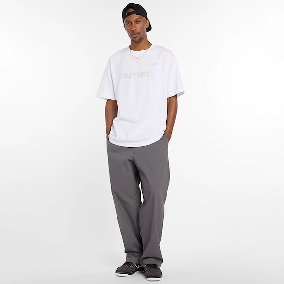 Koszulka New Balance Numeric Cotton white 2025 - 4
