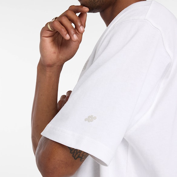 Koszulka New Balance Numeric Cotton white 2025 - 6