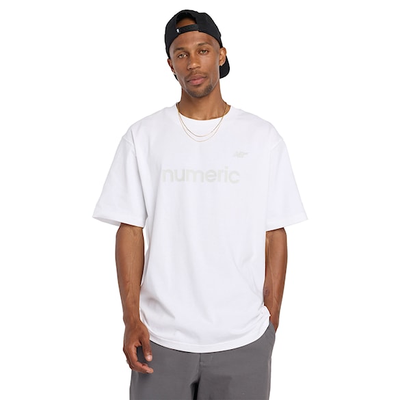 Koszulka New Balance Numeric Cotton white 2025 - 1