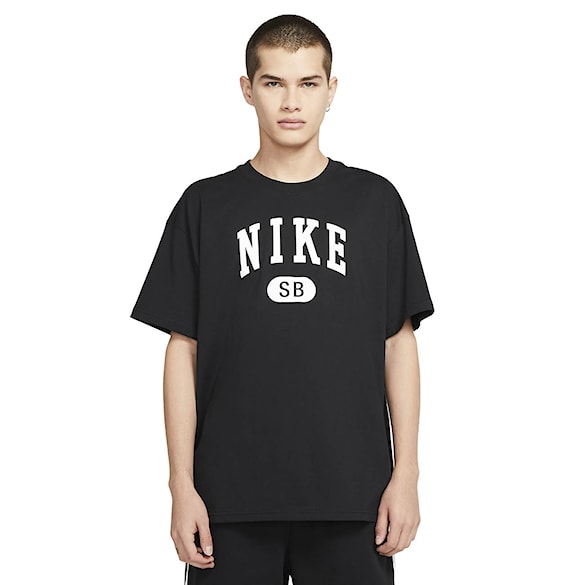 Tričko Nike SB Collegiate black/white 2021 - 1