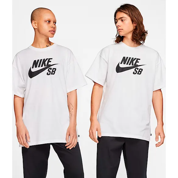 Koszulka Nike SB Logo Fill Hbr white/black 2026 - 3