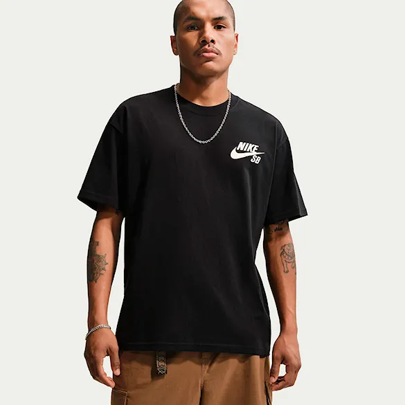 Koszulka Nike SB Logo Skate black/coconut milk 2026 - 4