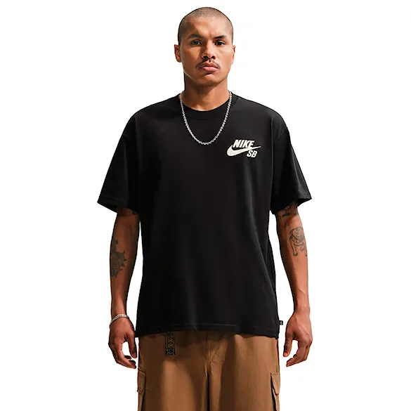 Koszulka Nike SB Logo Skate black/coconut milk 2026 - 1