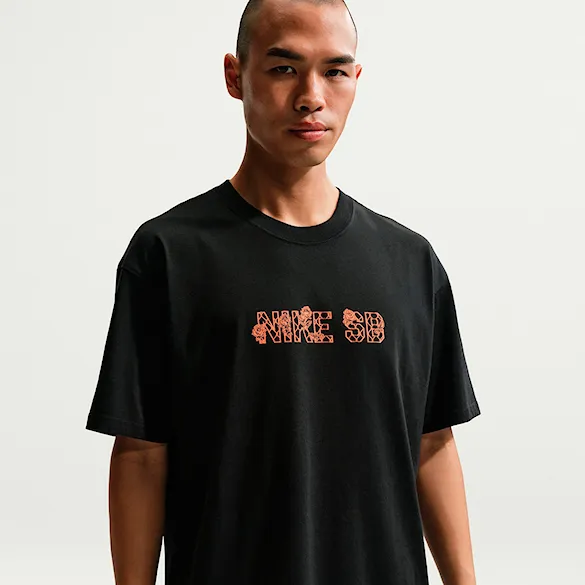 Koszulka Nike SB Loose Varsity black 2026 - 5