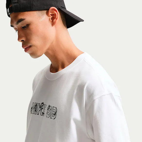 Tričko Nike SB Loose Varsity white 2026 - 5