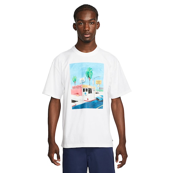 Tričko Nike SB Tee Laundry white 2022 - 1