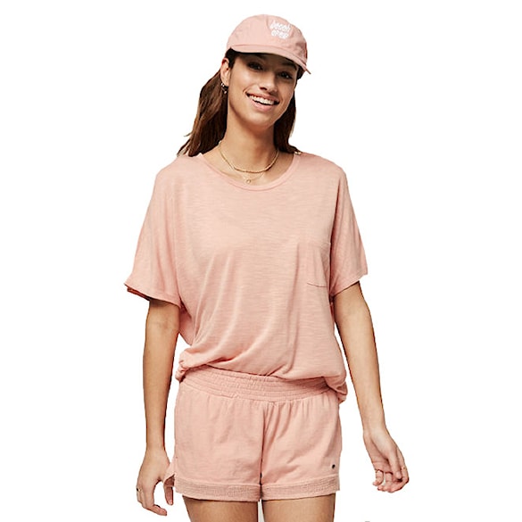 Tričko O'Neill Wms Essentials Drapey past rose 2019 - 1