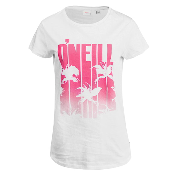 Tričko O'Neill Wms Graphic super white 2019 - 1