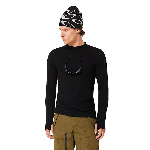 T-shirt Oakley Spruce Wool Ls Base Layer blackout 2027 - 1