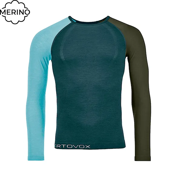 Koszulka ORTOVOX 120 Competition Light Long Sleeve dark arctic grey 2026 - 1