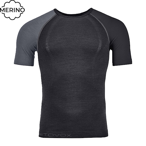 T-shirt ORTOVOX 120 Competition Light SS black raven 2026 - 1