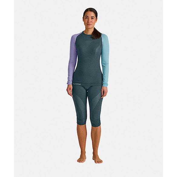 T-shirt ORTOVOX Wms 120 Comp Light Long Sleeve dark arctic grey 2026 - 3