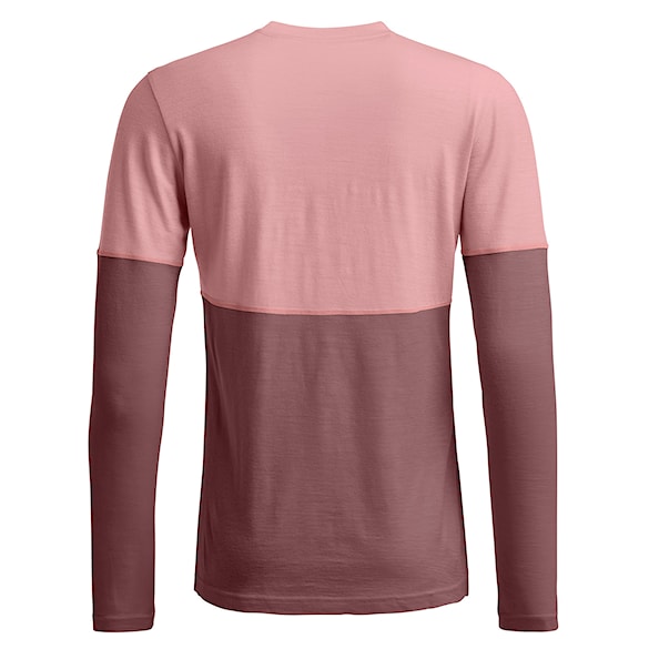 Tričko ORTOVOX Wms 185 Rock'n'wool Long Sleeve dusk rose 2026 - 2