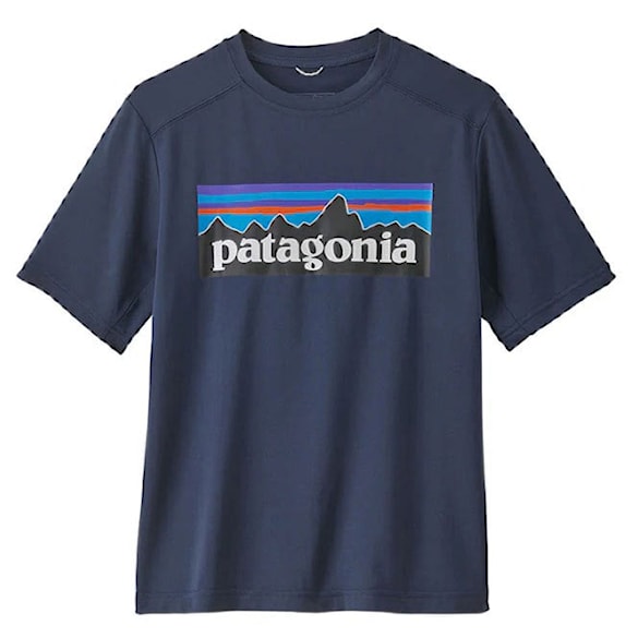 Koszulka Patagonia K's Capilene Silkweight T-Shirt p-6 logo: new navy 2024 - 1