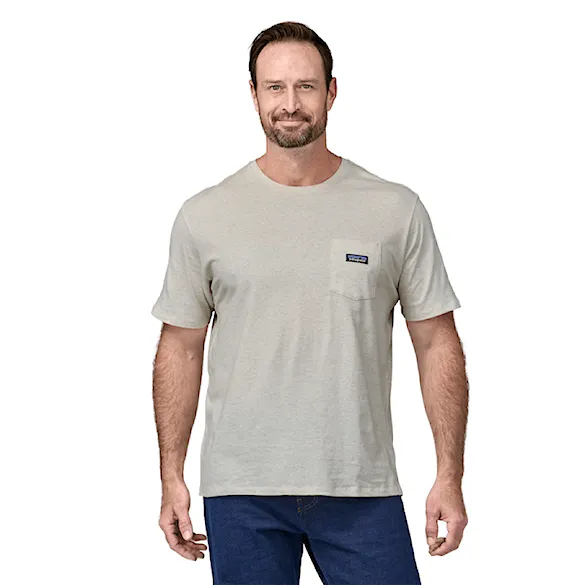 Tričko Patagonia M's Daily Pocket Tee birch white 2025 - 3