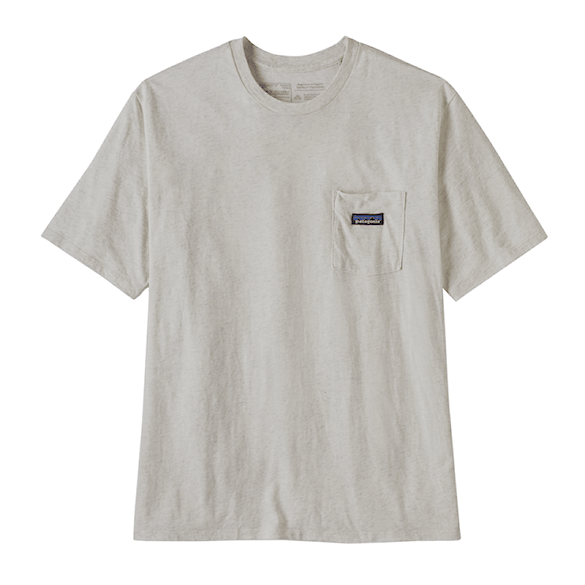 Tričko Patagonia M's Daily Pocket Tee birch white 2025 - 4