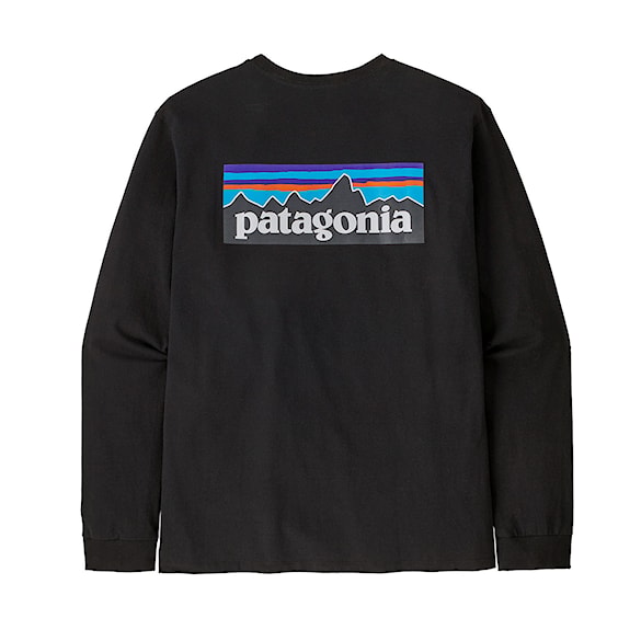 Tričko Patagonia M's L/S P-6 Logo Responsibili-Tee black 2026 - 6