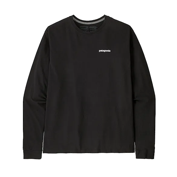 Tričko Patagonia M's L/S P-6 Logo Responsibili-Tee black 2026 - 7