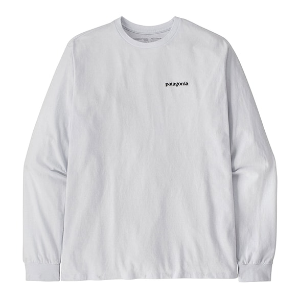 Tričko Patagonia M's L/S P-6 Logo Responsibili-Tee white 2026 - 5