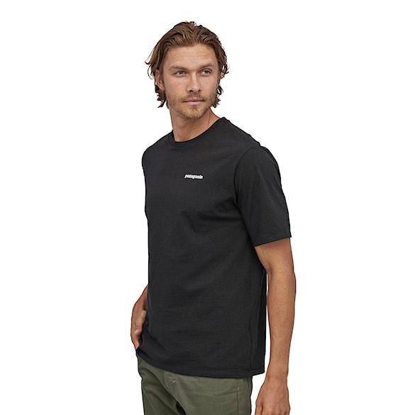 Tričko Patagonia M's P-6 Logo Responsibili-Tee black 2026 - 2