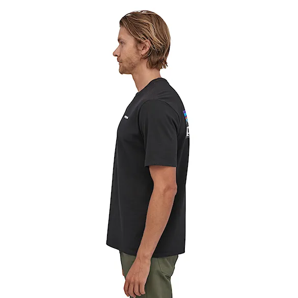 T-shirt Patagonia M's P-6 Logo Responsibili-Tee black 2026 - 3