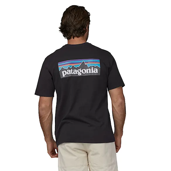 T-shirt Patagonia M's P-6 Logo Responsibili-Tee black 2026 - 5