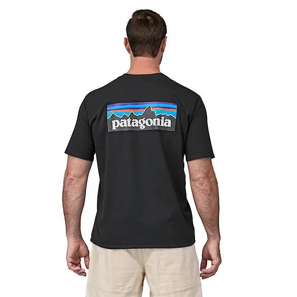 T-shirt Patagonia M's P-6 Logo Responsibili-Tee black 2026 - 7