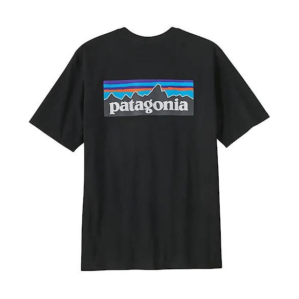 T-shirt Patagonia M's P-6 Logo Responsibili-Tee black 2026 - 8