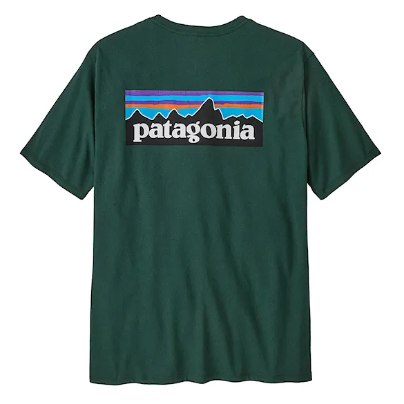 Tričko Patagonia M's P-6 Logo Responsibili-Tee cascade green 2025 - 1