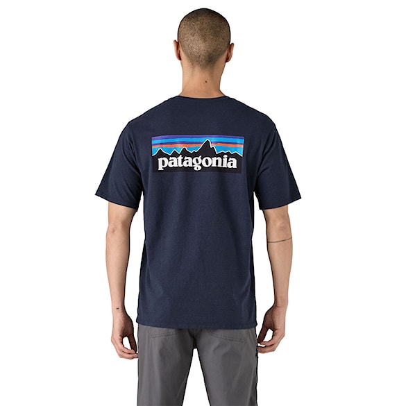 Tričko Patagonia M's P-6 Logo Responsibili-Tee new navy 2025 - 1
